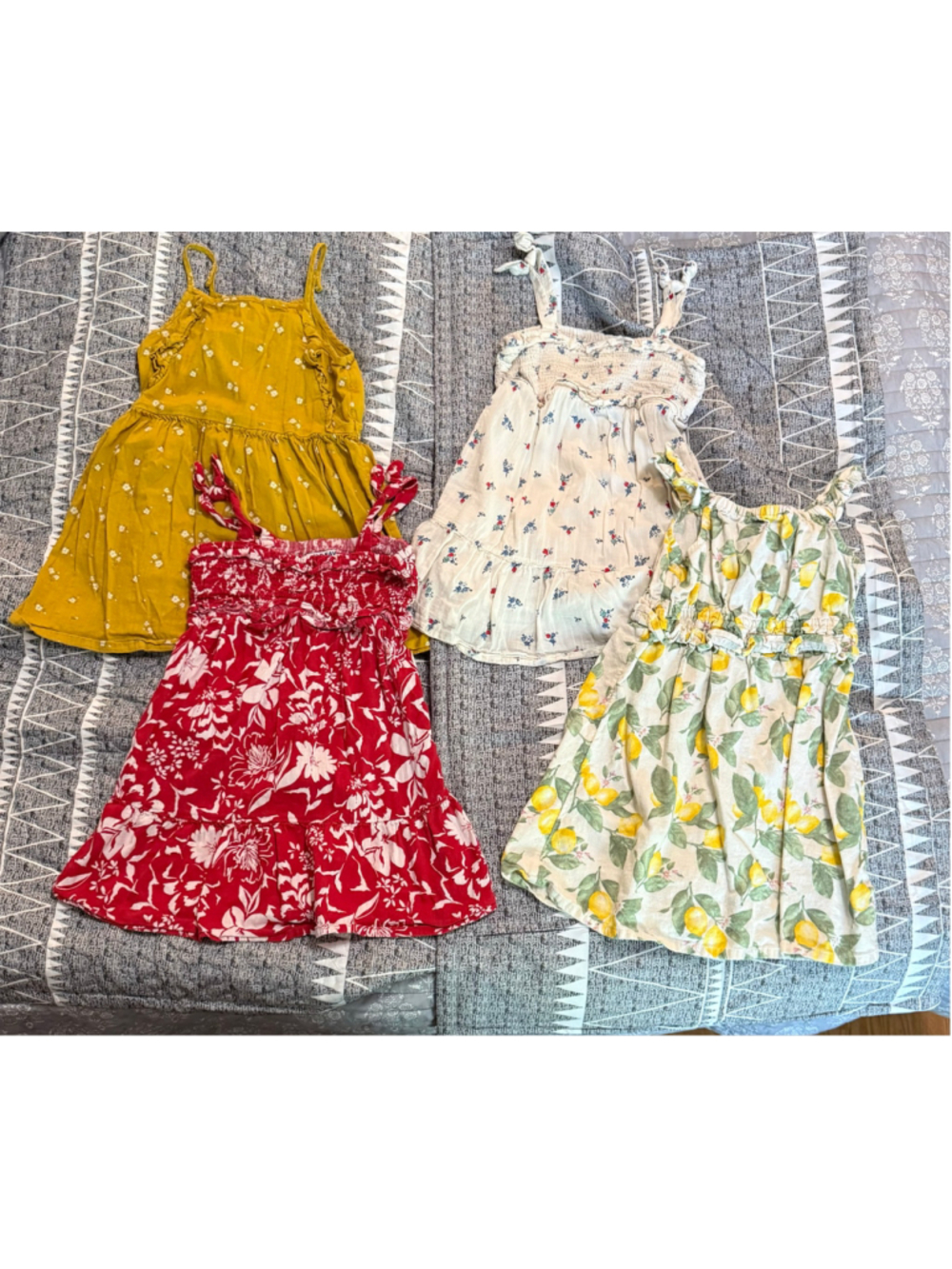 Girls Old Navy 4T Summer Dress Lot